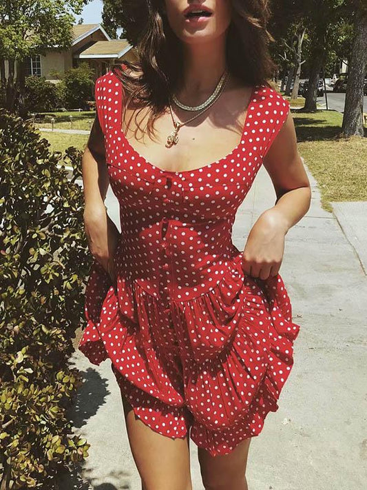 Vintage Sleeveless Rompers