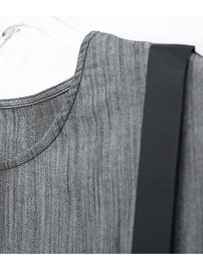 Loose False-two Split-joint Dress