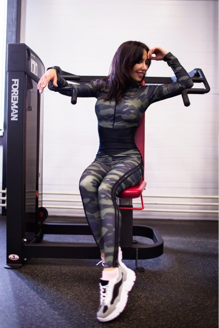 Wrap Camouflage Yoga Jumpsuits