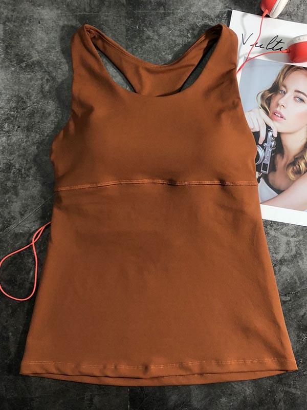 Quick-Dry Solid Sports Tank