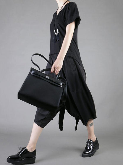Loose Wide-leg Harem Pants