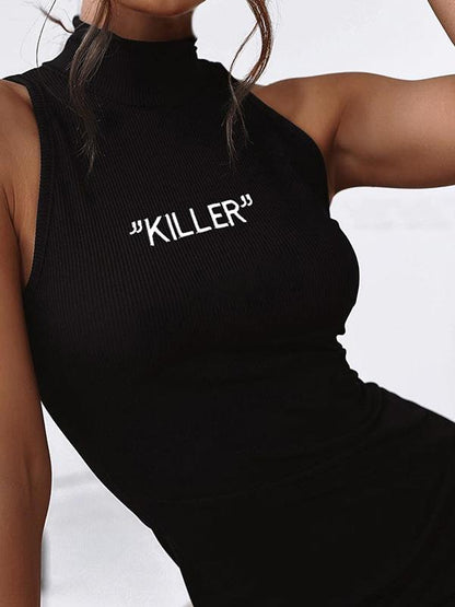 Sleeveless Bodycon Mini Dress