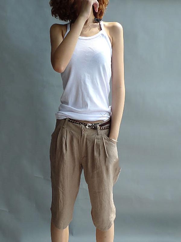 Comfortable Simple Cotton Vest