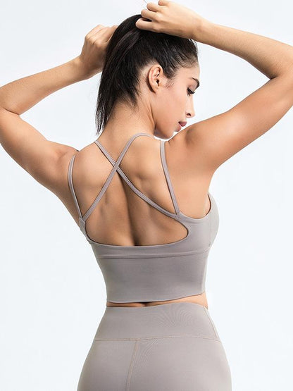 Fashion Sleeveless Quick Dry Contrast Color Sports Tank