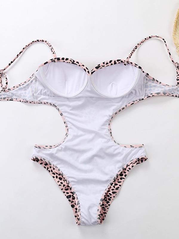 Leopard Sexy One-piece Swimwear