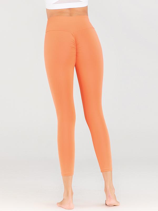 Solid Wrap Yoga&Gym Leggings