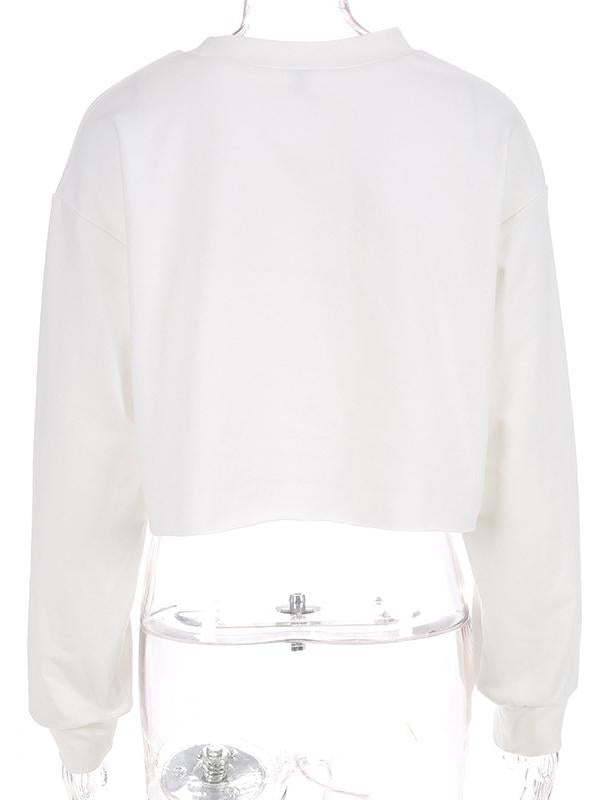 Fashion Street Casual Sweat Shirts