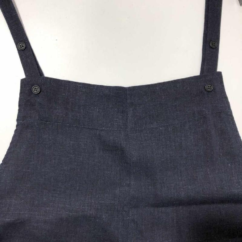 Loose Vintage Navy Blue Wide Leg Jumpsuits