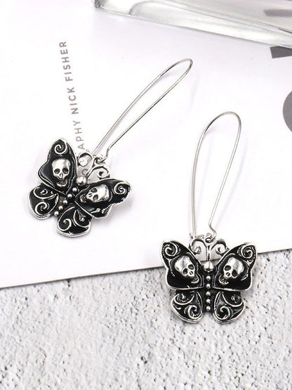 Butterfly Shape Alloy Earrings Accessories