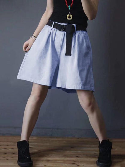 Casual Comfortable Elastic Waist Short