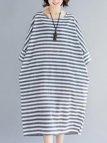 Original Oversize Striped Dress