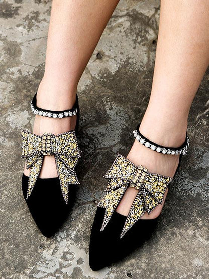 DIY Bow-embellished Shoes Decoration