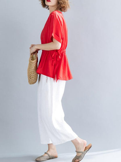 Solid Short Sleeves T-Shirt