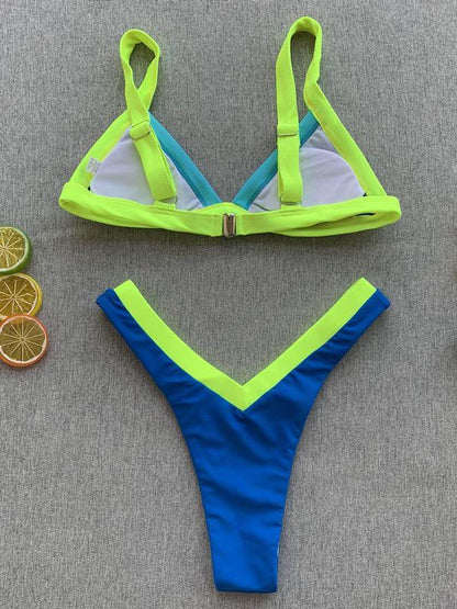 Sexy Triangle Top Beach Bikinis Swimwear