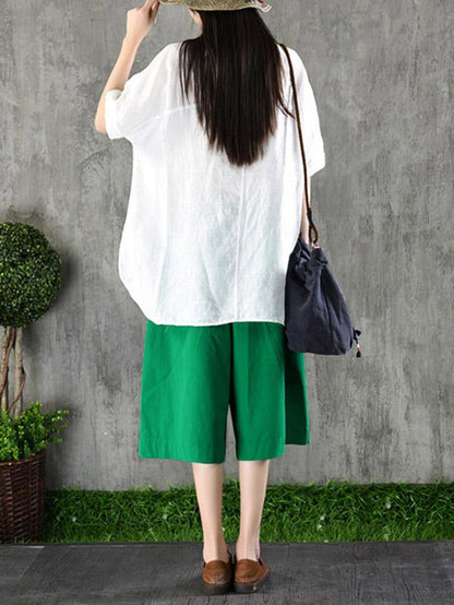 Loose Oversize High-low Shirt
