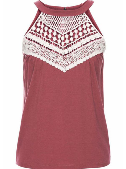 LaceT-shirt Vest for Ladies
