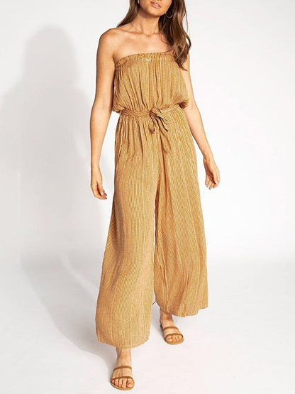 Sexy Strapless Bandage Jumpsuits