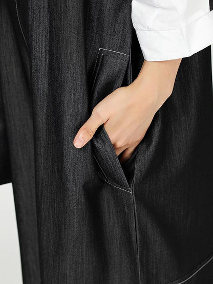 Original Denim Split-joint Jumpsuits