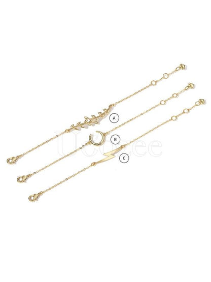 Original Moon Leaf Lightning Style Bracelet