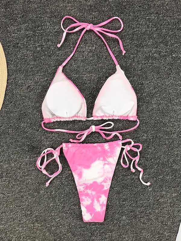 Printed Sexy Bikini Swimsuit