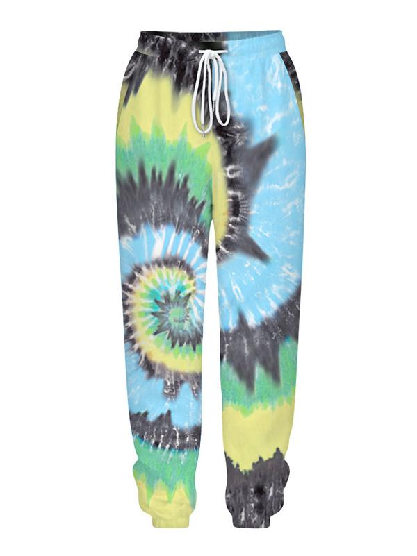 Casual Loose Tie-Dyed Pants