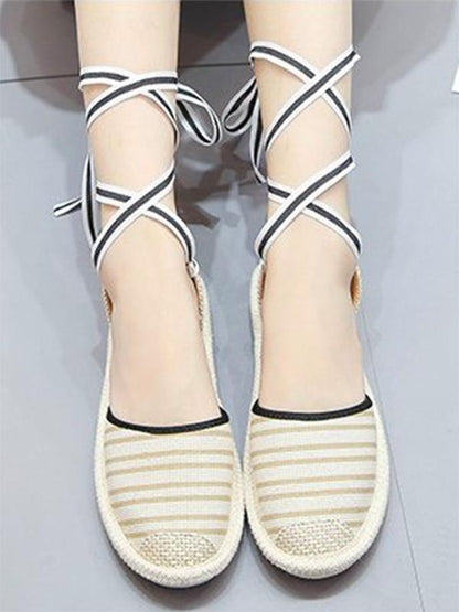Bandage Simple Fisherman Flat Sandal