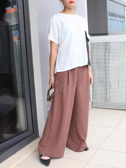 Loose Wide-leg Pants