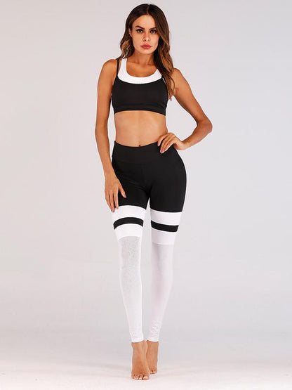 Split-joint Wrap Fashion Yoga Suits