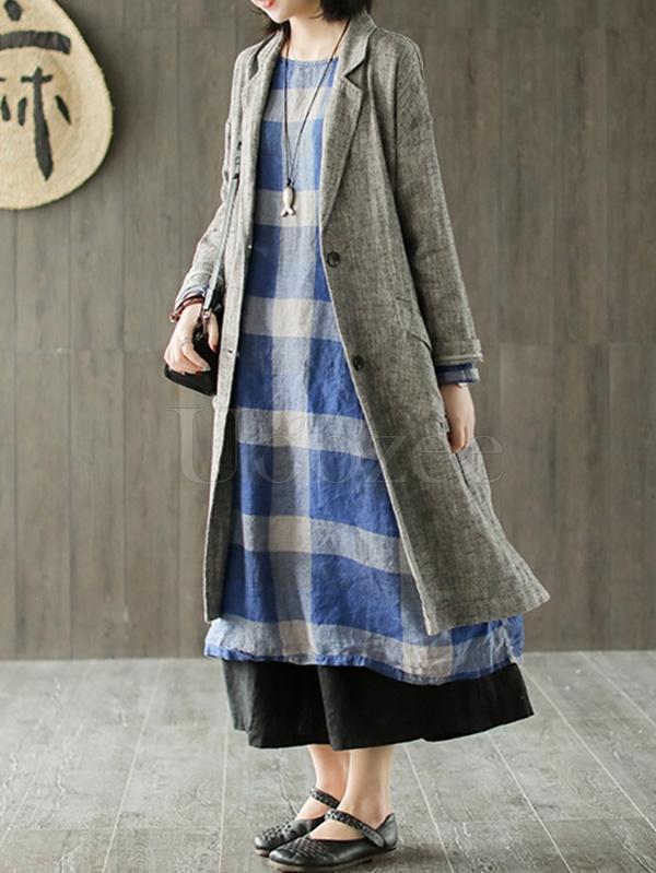 Retro Linen Outwear