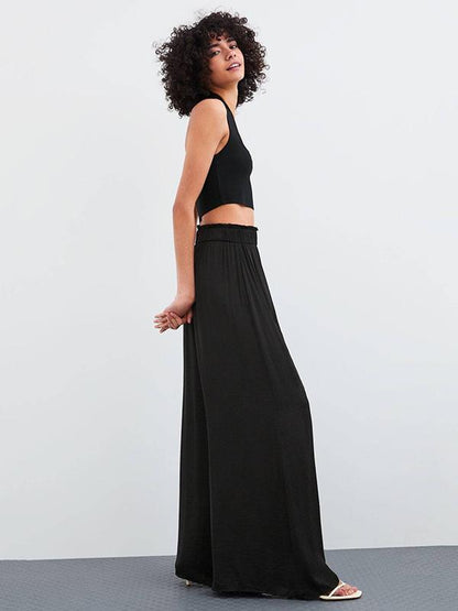 Elasticity Waist Casual Pants Bottom