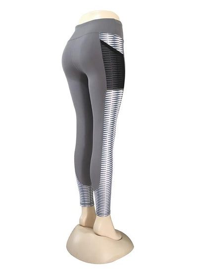 Printed Patchwork Sports&Gym Leggings