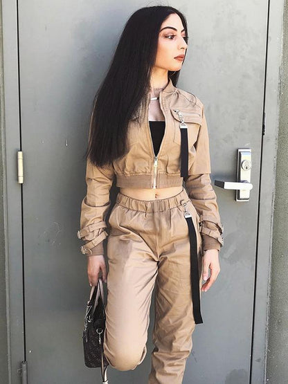 Cool Ribbon Cargo Athletic Tops And Pants