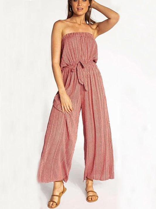 Sexy Strapless Bandage Jumpsuits