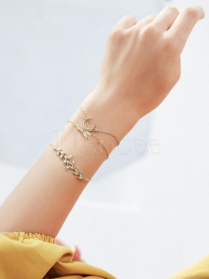 Original Moon Leaf Lightning Style Bracelet