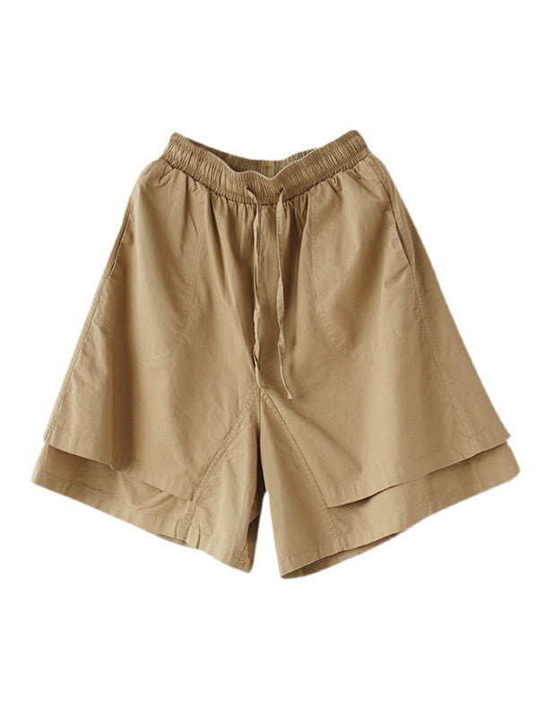 Original Irregularity Wide Leg Shorts