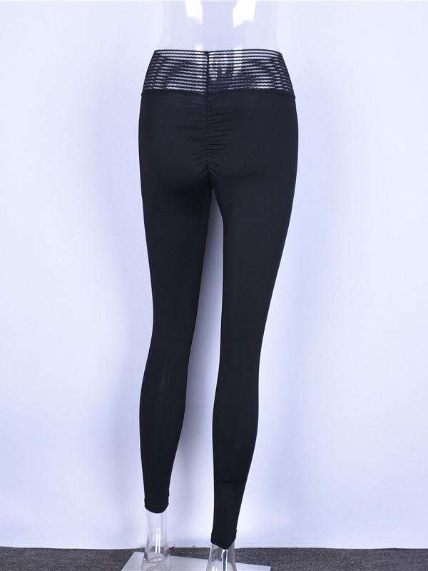 Fashion Solid Wrap Yoga Leggings