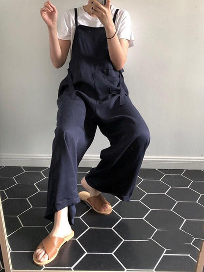 LOOSE BF STYLE COMFORTABLE JUMPSUIT