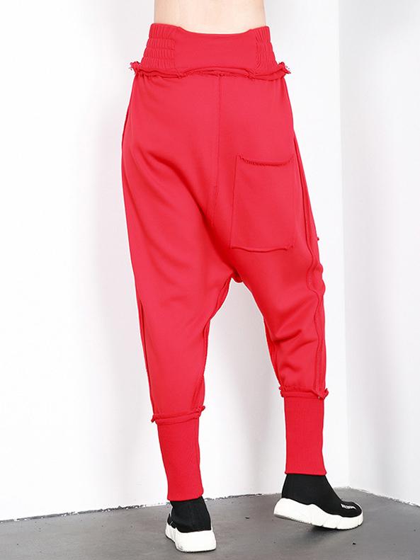 Fashion Loose Solid Harem Pants