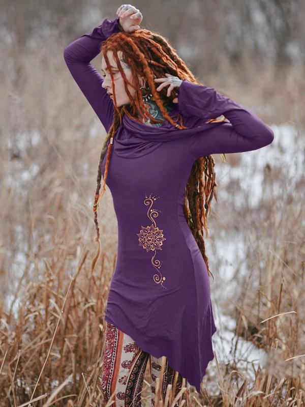 Vintage Cropped Wrap Mini Dresses