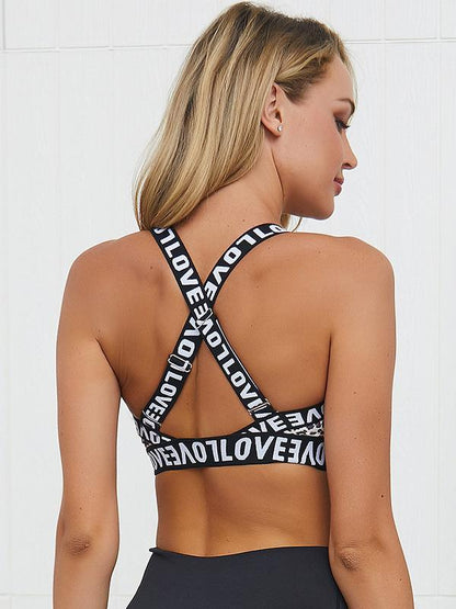 Leopard Printed Sports Bra&Leggings Suits