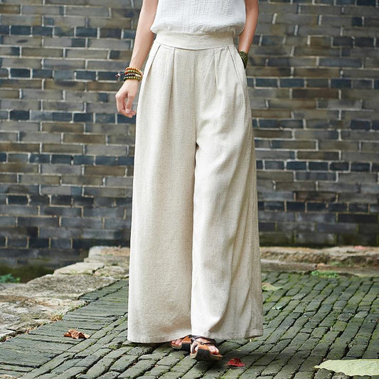 Casual Yoga Style Wide Leg Pants