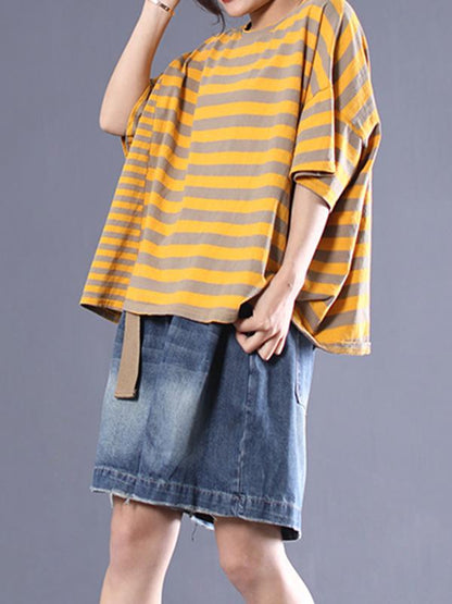 Casual Striped T-shirt