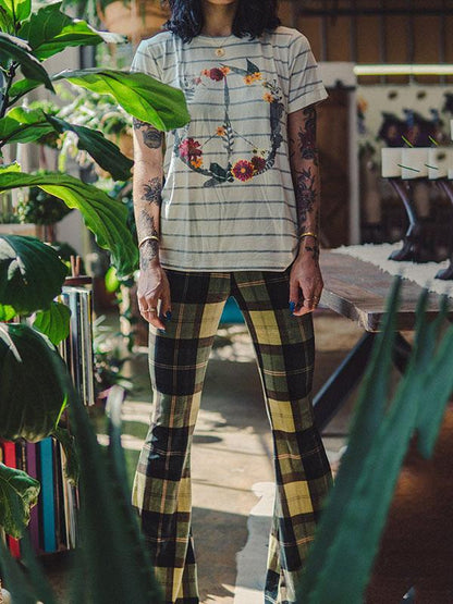 Vintage Bell-bottoms Casual Pants