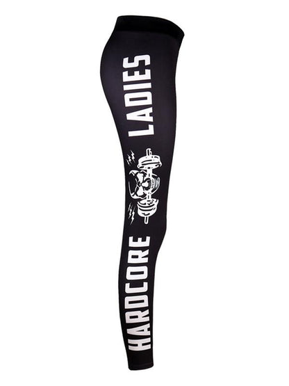 Letter Printing Yoga Leggings