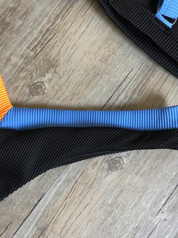 Triangles Colors Hemming Bikini Swimsuit