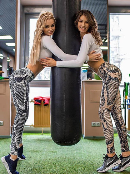 Flexible Printing Sports Leggings