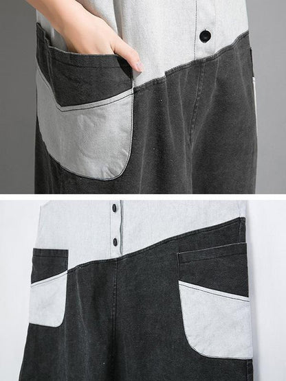 Fashion Split-joint Casual Pants Bottom