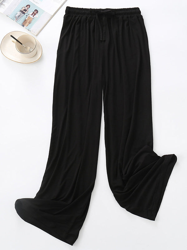 Comfortable Solid Color Modal Pajama Pants