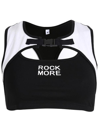 Racerback Two Tones Tanks