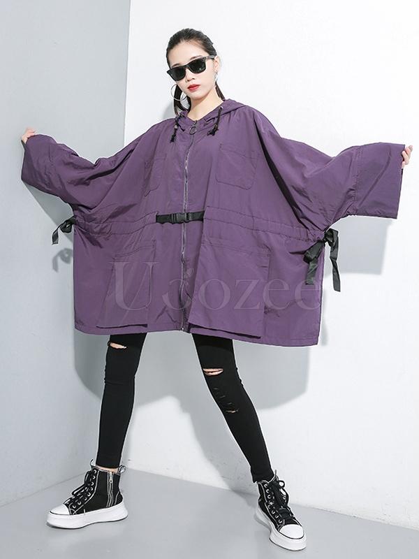 Super Loose Lace-up Outwear